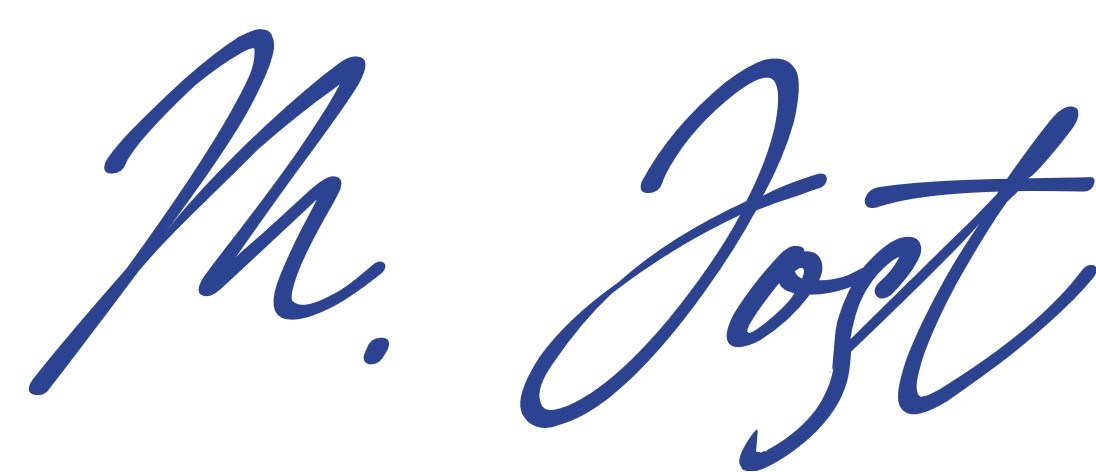 Marius Jost Unterschrift